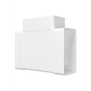 Тройник для плоских воздуховодов Fonet 55x110 мм пластик