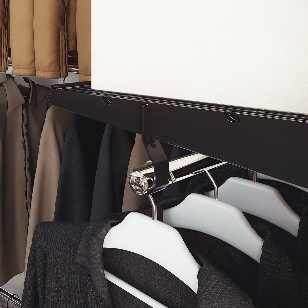 Кронштейн для перекладины , 30x30x100 мм, черный LJPS0333 Public Steel Россия  - Вид №1