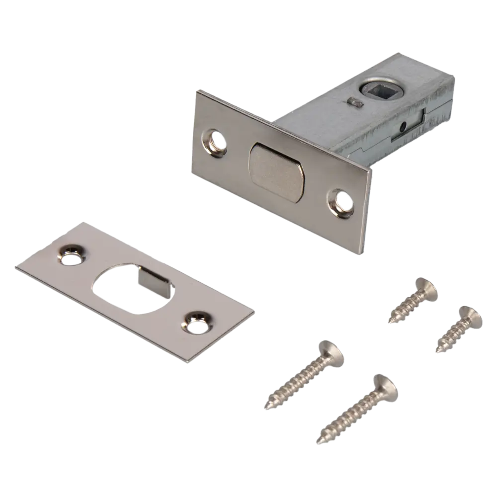 Задвижка межкомнатная EDSON для ванной и спальни в стиле никель 89383161 STLM-1358496 - Вид №1