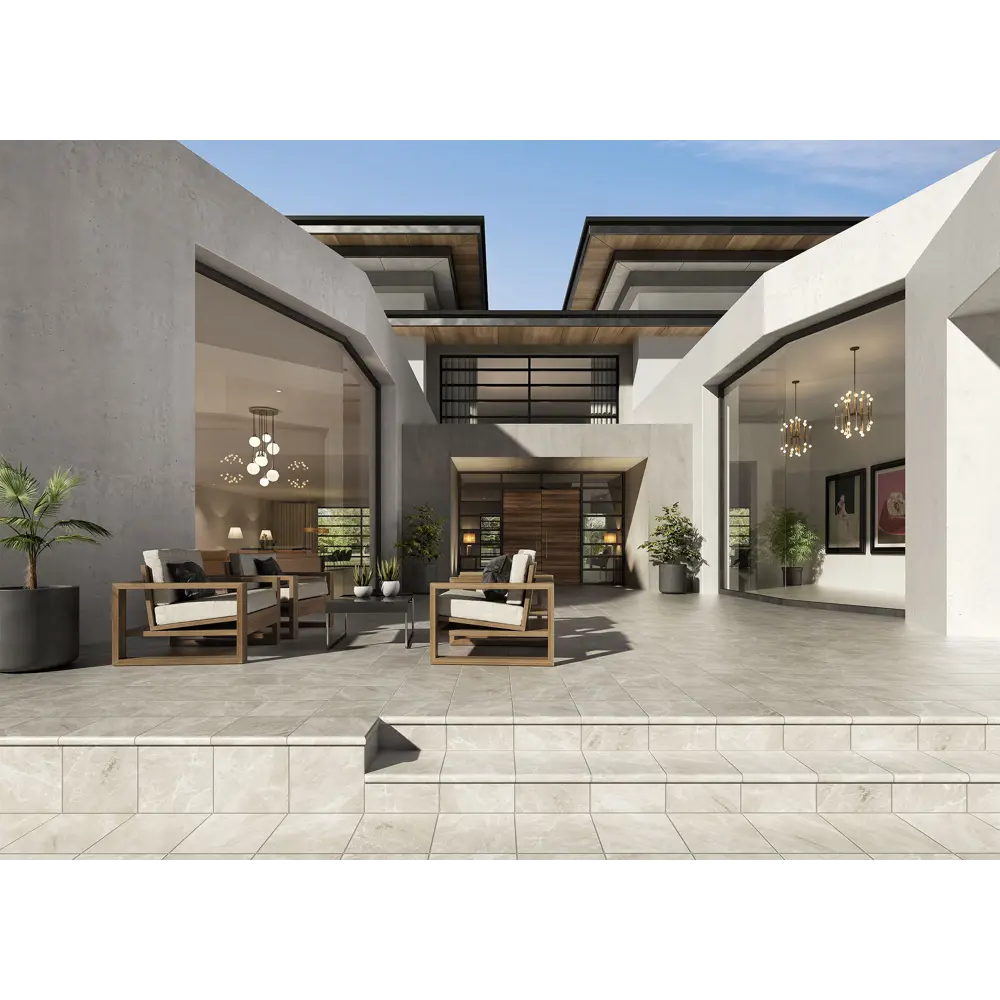 Santreyd Nevada Limestone — ступень из испанского керамогранита 33×33 см 88945133 STLM-0948739 - Вид №3