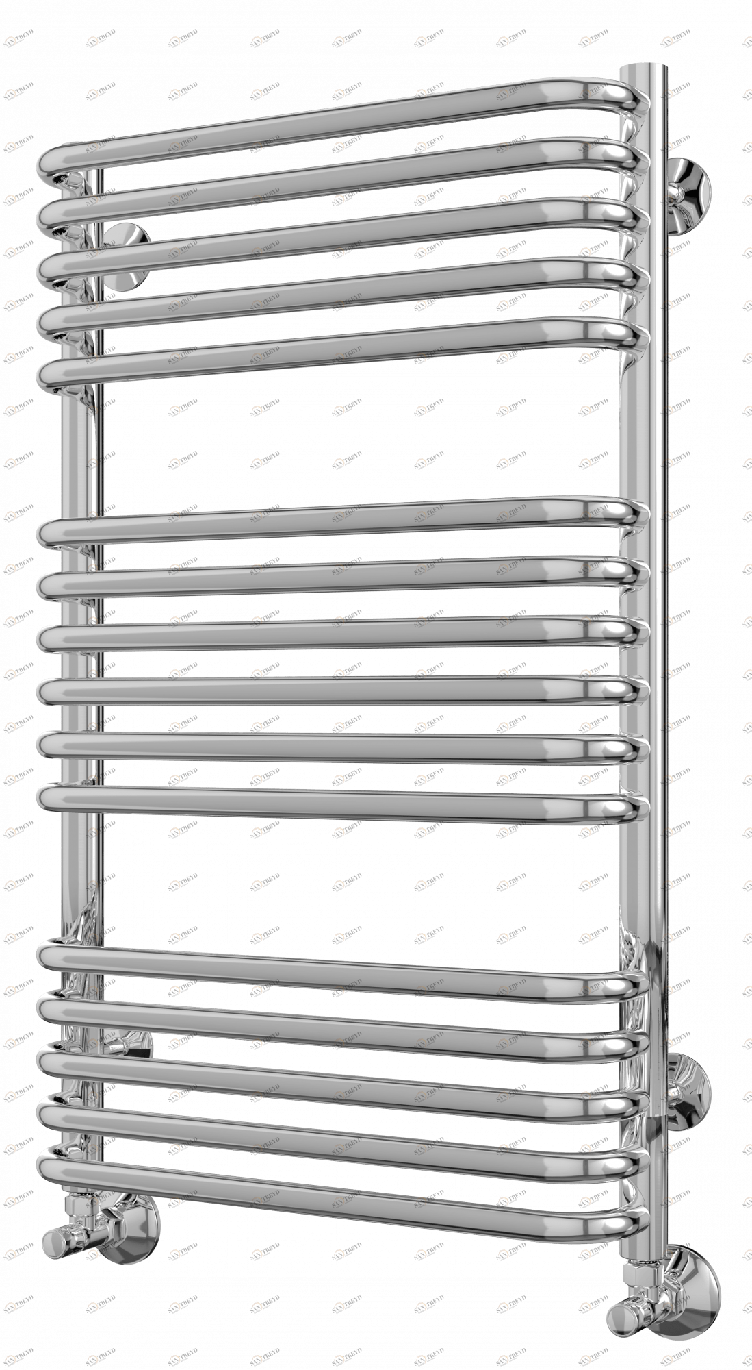 4620768886195 СТАНДАРТ Стандарт П16 450х778 (5+6+5) Полотенцесушитель TERMINUS Нержавеющая сталь