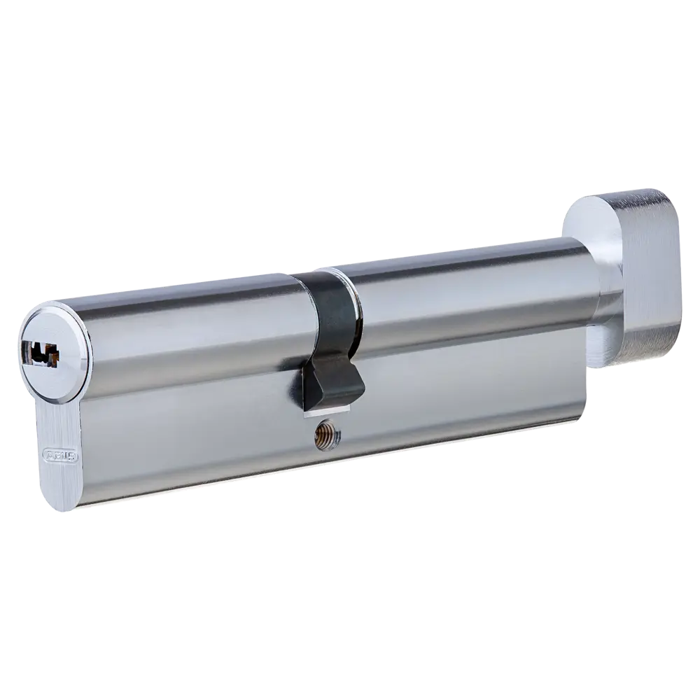Цилиндр Abus 50х60 мм, ключ/вертушка, цвет никель 82390000 STLM-2071519 D6