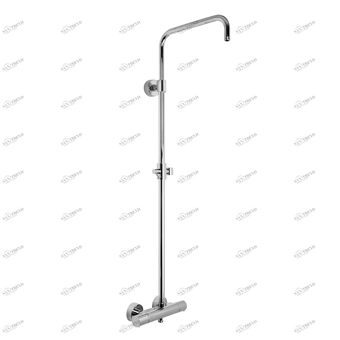 F4285S Смеситель для душа термостатический внешнего монтажа с душевой стойкой FIMA CARLO FRATTINI Wellness 