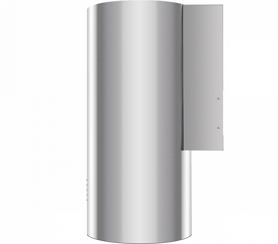 LEE WALL (C) 39 INOX Вытяжка l/ вытяжка с настенным креплением, максимальная производительность 1000 м3/ч,рассчитанная на кухню до 40 м2 с низким уровнем шума 52 дб, нержавеющая сталь Maunfeld Santreyd  - Вид №4