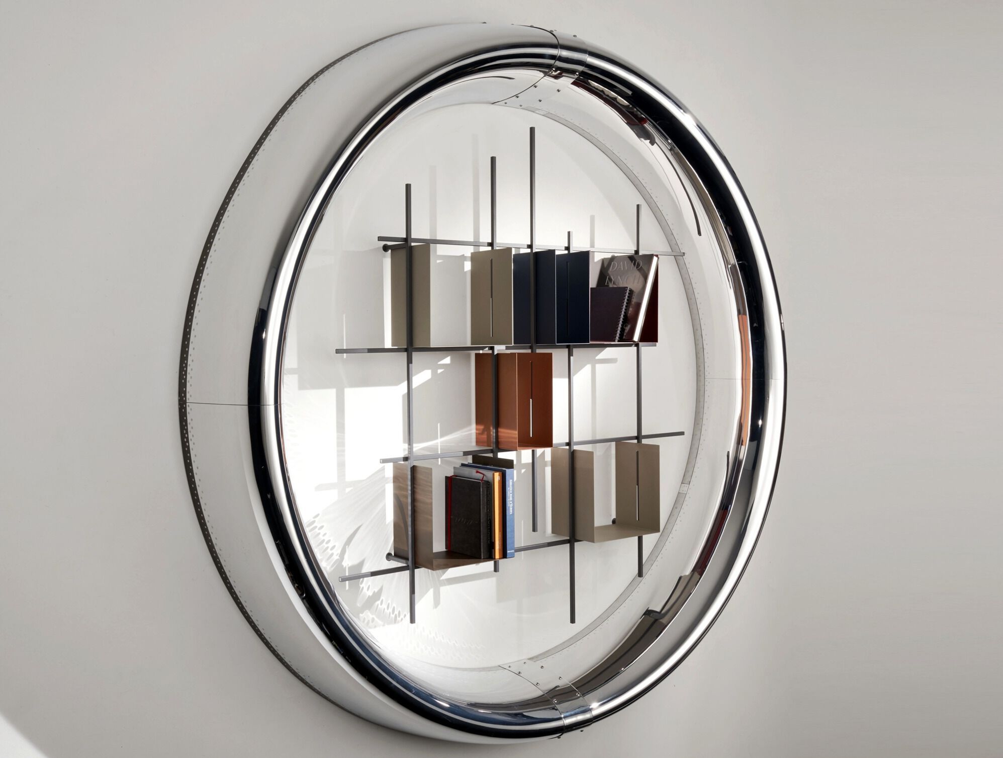 Настенный книжный шкаф Arteinmotion AIR-LIB0173 ARCH-00146464