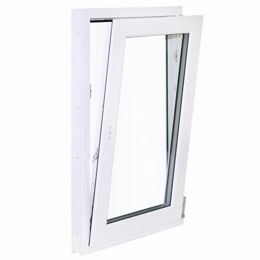 Окно пластиковое ПВХ Deceuninck одностворчатое 900x600 мм (ВхШ) правое однокамерный стеклопакет белый/белый STLM-2131177 - Вид №3