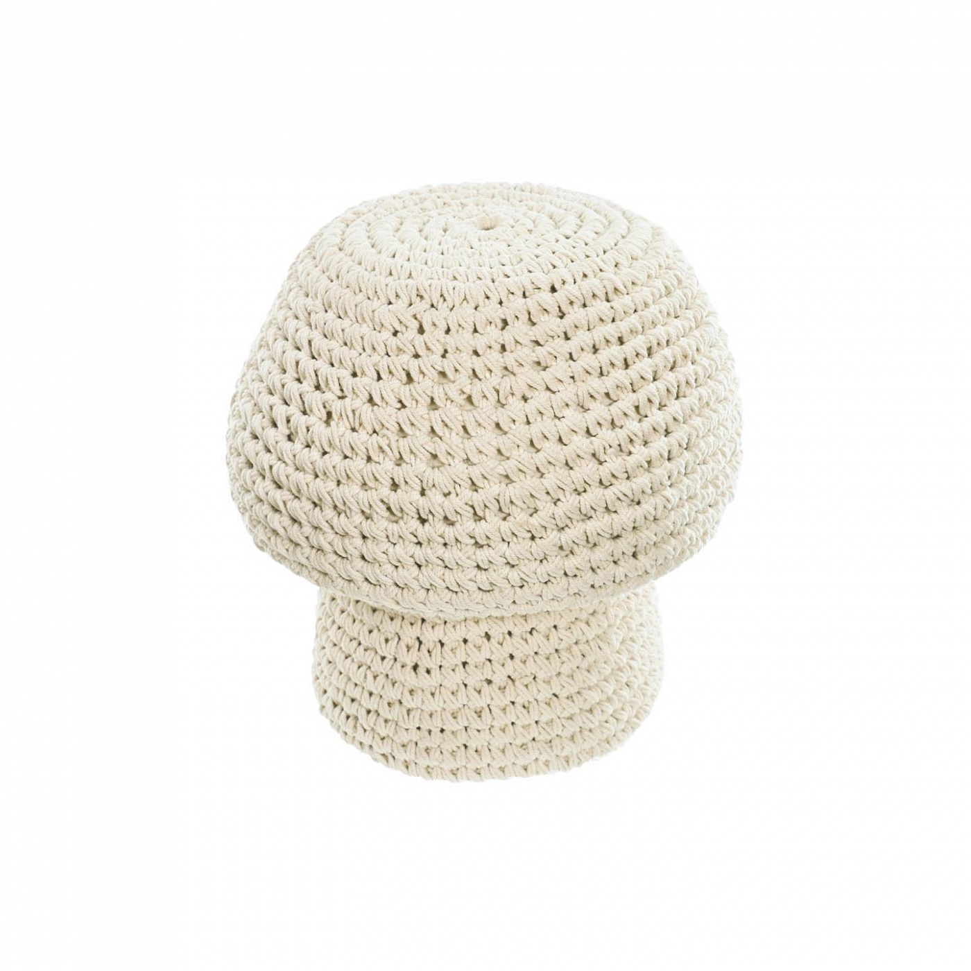 108444 Пуф в форме гриба белый Ø 30 см La Forma Enrica 