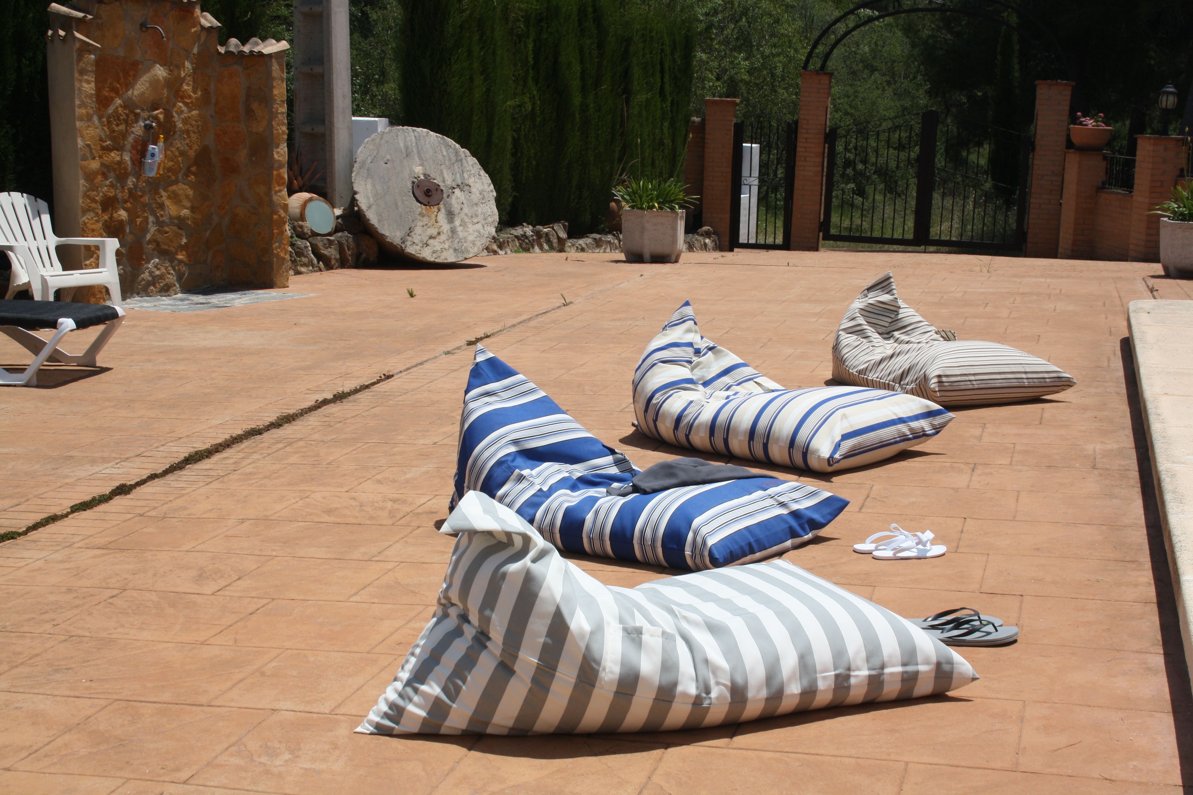 Ткань съемная сумка садовое кресло Kaimok оттоманка для внутреннего и наружного использования ARCH-00097764 - Вид №4