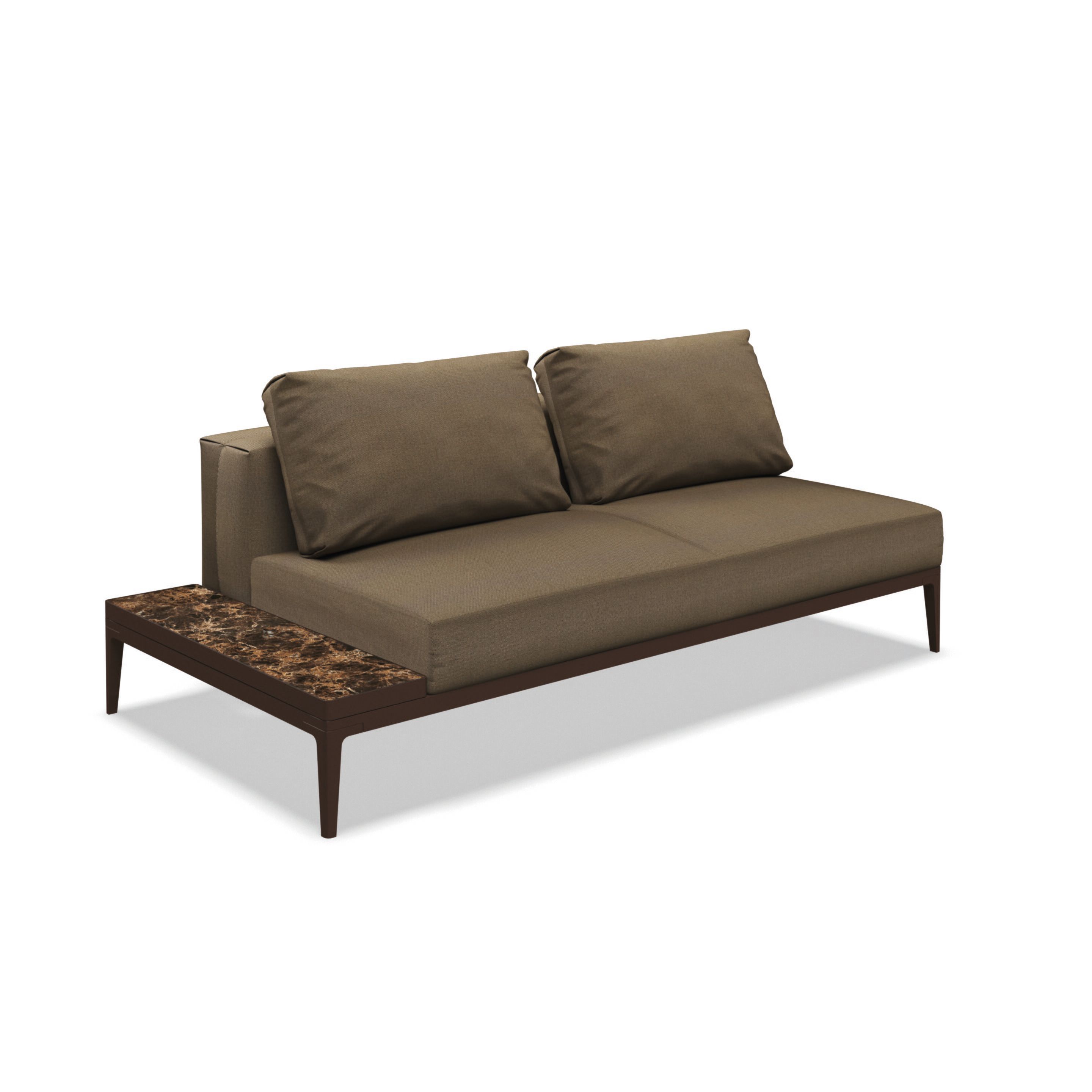 Тканевый угловой модульный садовый диван Gloster сетка ARCH-00114712 - Вид №114