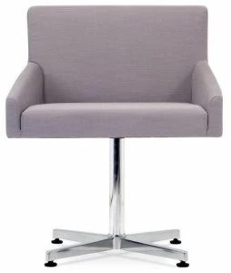 Domingo Salotti Мягкое кресло в современном стиле из ткани с 4 спицами для контракта Kelly