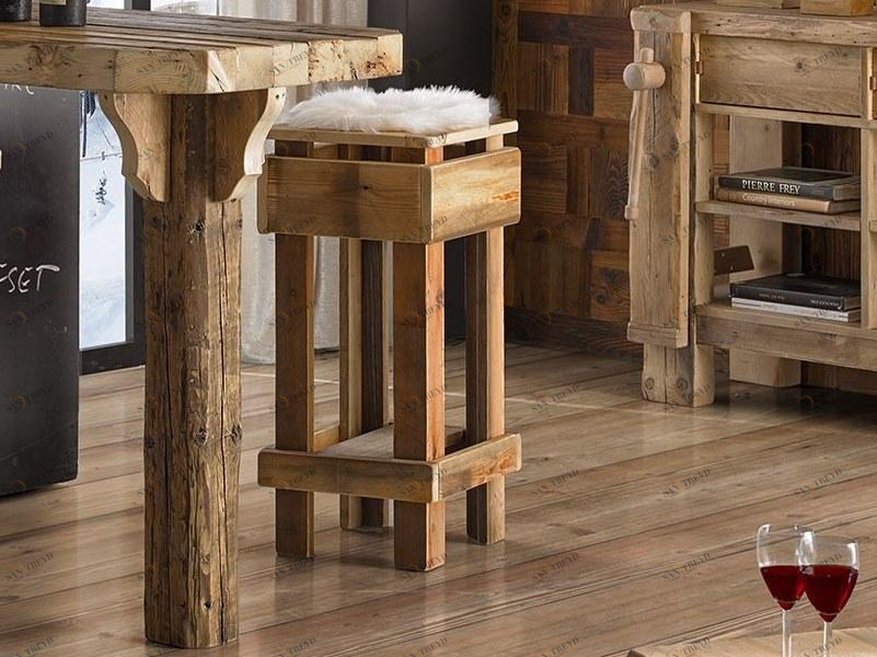 Arvestyle Высокий деревянный табурет Leone As-1909