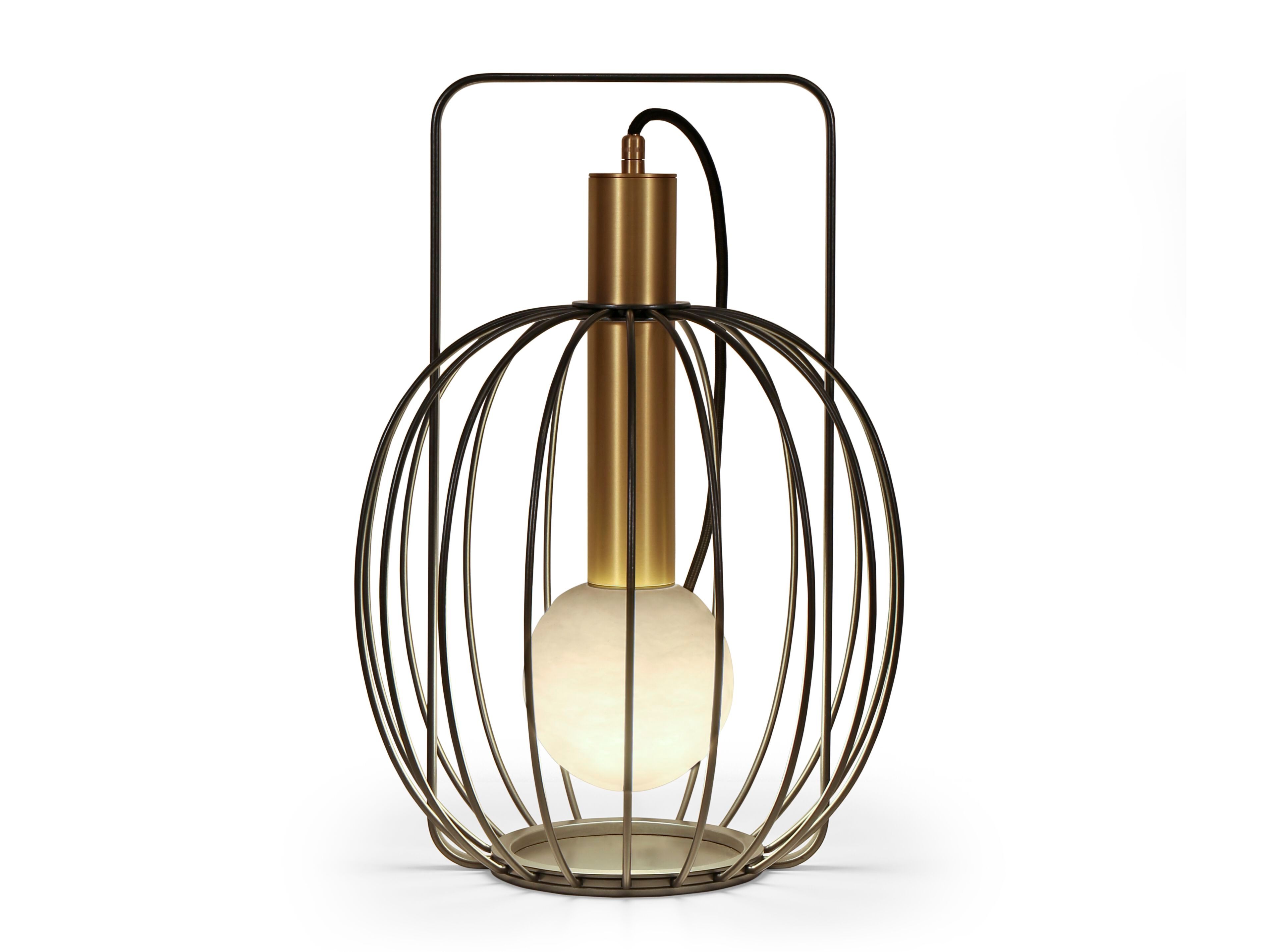 Металлическая светодиодная настольная лампа Borzalino ARCH-00082605 - Вид №1