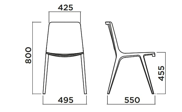 Деревянный стул Infiniti Seame ARCH-00058425 - Вид №9