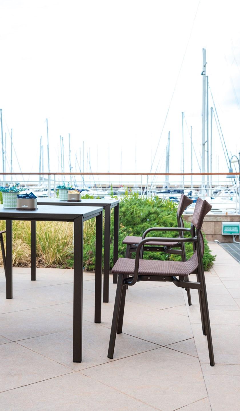 emu Стул с подлокотниками из алюминия и технической ткани  799  - Вид №12