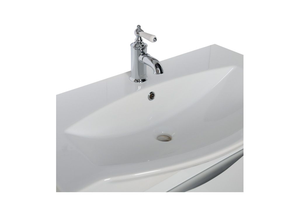 Тумба под раковину Aquanet Франка 85 белый sun-id-275456 - Вид №6