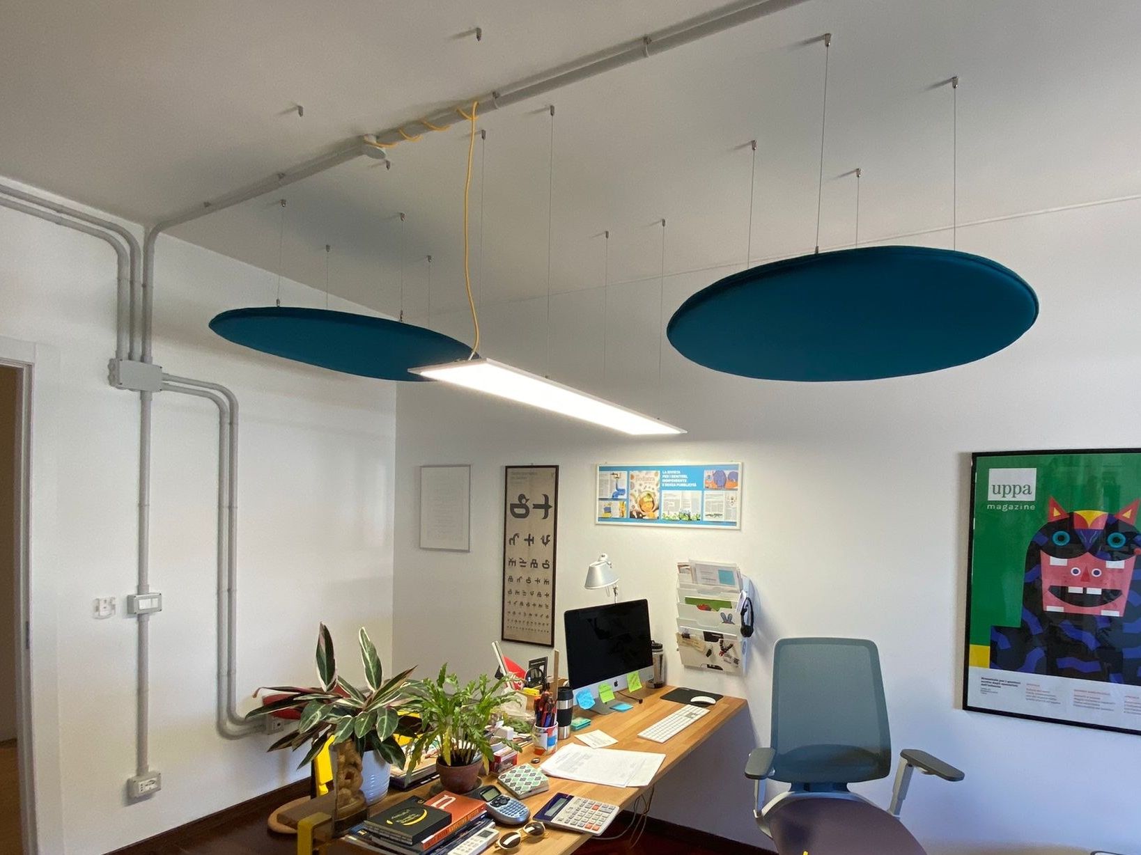 Акустическая подвесная панель из ткани Marvinacustica SOUNDOSOFT ARCH-00133847 - Вид №1