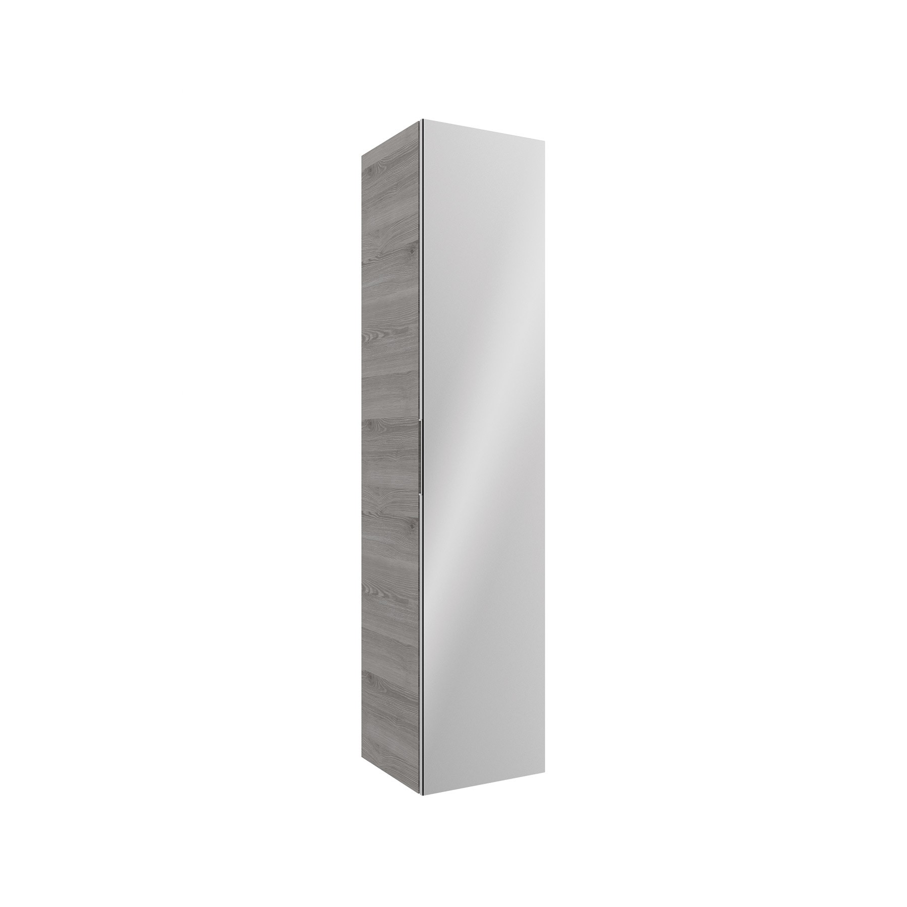 26865 SALGAR Колонна АЛЬЯНС 1600 двусторонняя 1 зеркальная дверца BAY PINE 350 x 1600 x 349 мм Лавровая сосна 