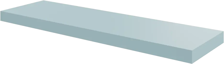 82877497 Полка настенная Spaceo Aqua 80x23.5 см МДФ цвет синий STLM-0037344