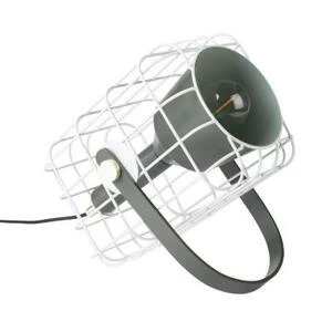 Лампа настольная Cage, белая