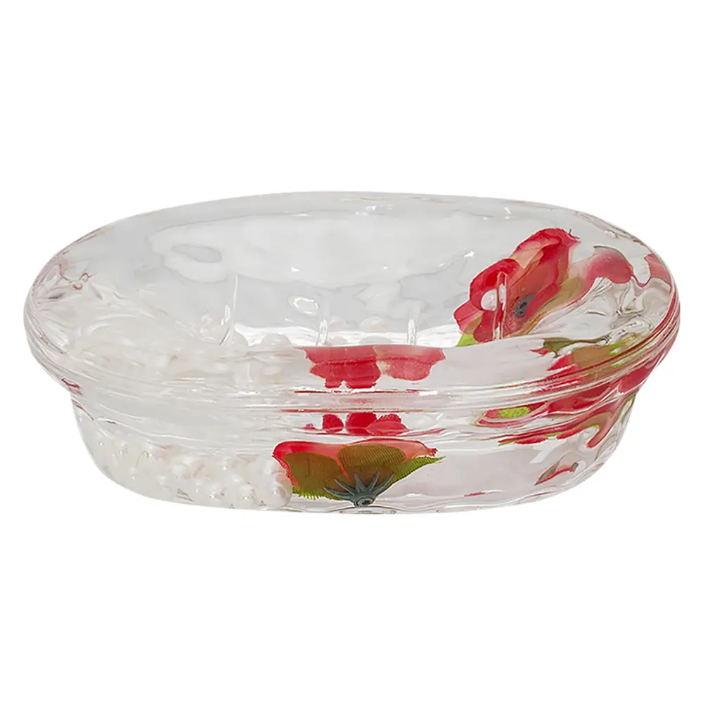 Мыльница настольная «Florette» цвет прозрачный 16520369 STLM-2040488 Santreyd