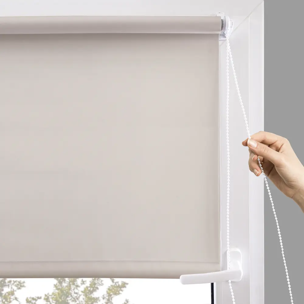 MIAMOZA Рулонная штора Astar бежевая 50×160 см для уютного интерьера 89400807 STLM-1564887 - Вид №6