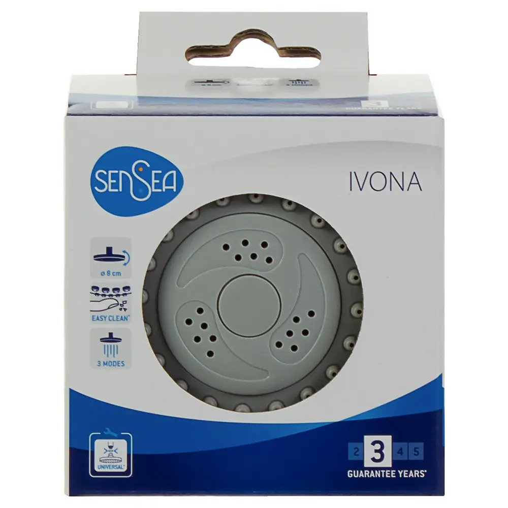 Лейка для душа Sensea Ivona 8 см цвет хром 18804971 STLM-2180724 - Вид №2