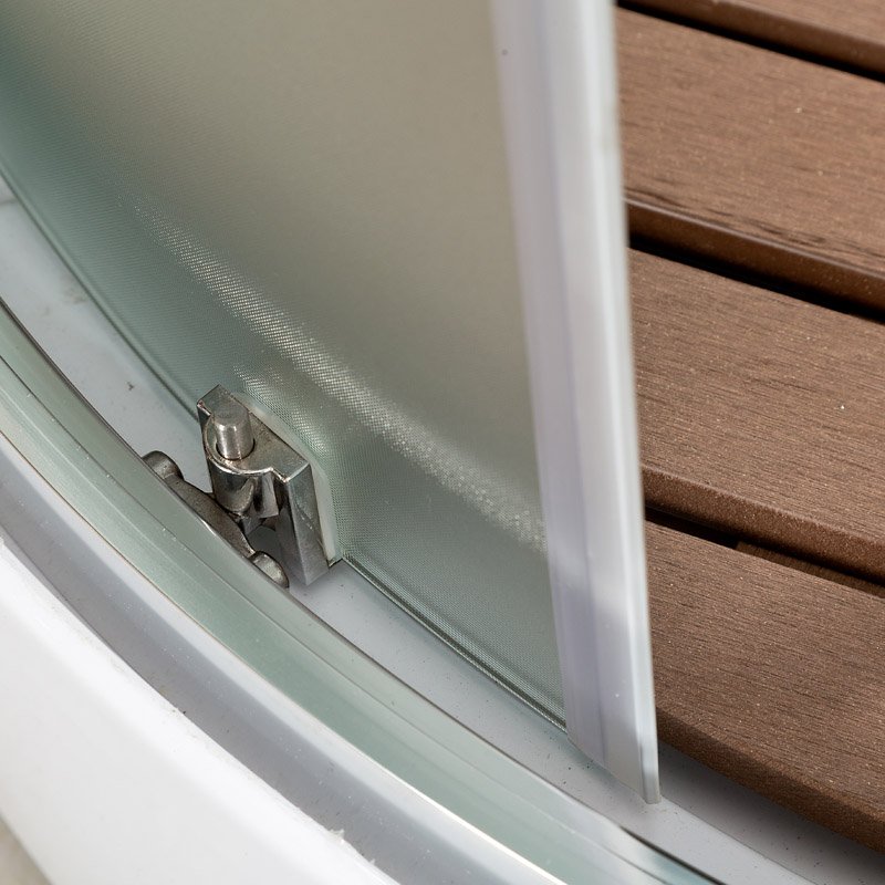 V1015 Душевая кабина DETO Серия V B01S+ эл. BLACK - Вид №9