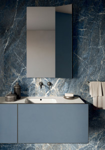 Подвесной шкаф для умывальника со встроенной раковиной