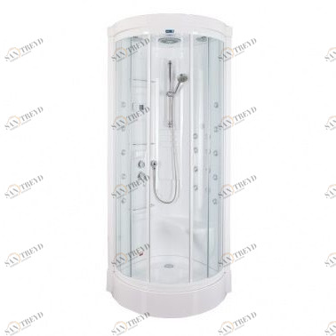 Душевая кабина Aquanet Malibu 86x86 с паром, прозрачное стекло 172287