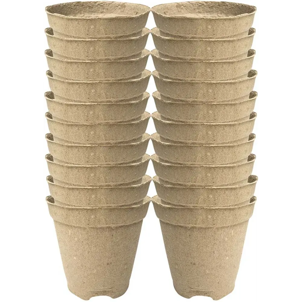 ГАЗОНCITY Торфяные горшки для рассады 10,5×10 см 20 шт с переработанным материалом 86577633 STLM-0070115 - Вид №3
