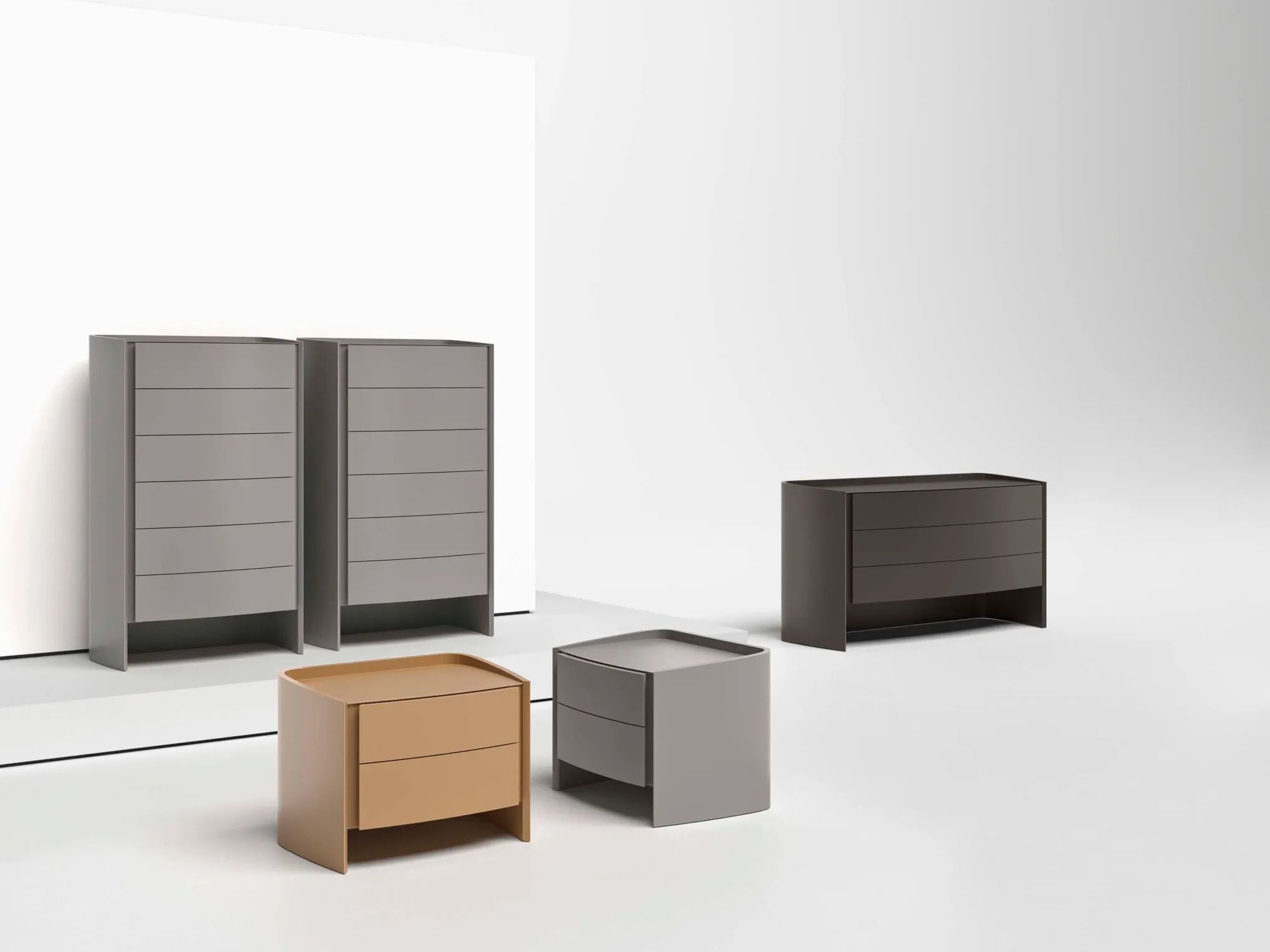 Деревянная тумбочка с ящиками Alf DaFrè Adj ARCH-00044331 - Вид №1