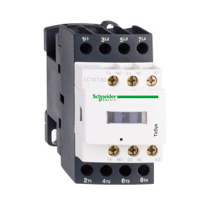 LC1D1286P7 Контактор LC1D 4P 25А 400/230В AC 5.5кВт Schneider Electric TeSys