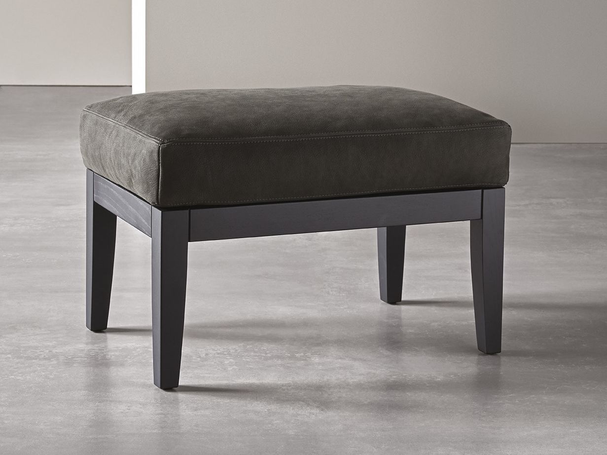 Прямоугольная кожаная подставка для ног Meridiani Форрест ARCH-00145069