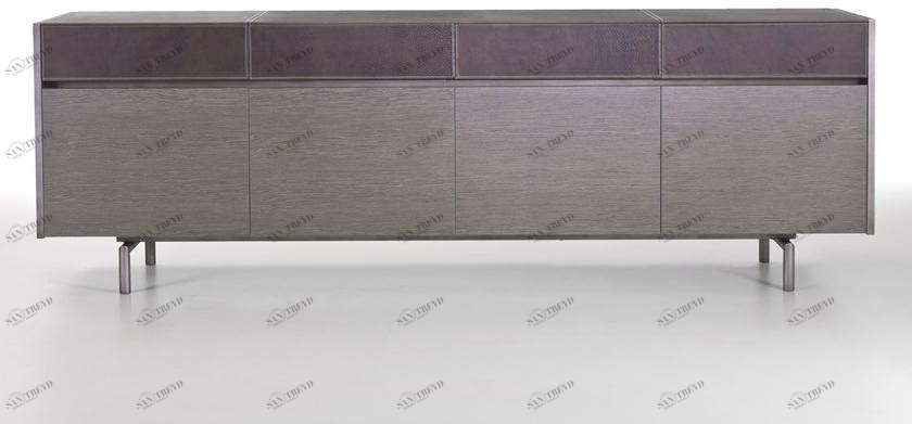 i 4 Mariani Комод кожаный с распашными дверцами sun-id-1464945