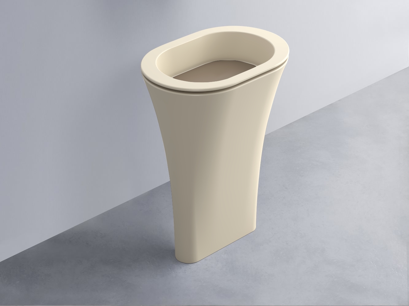AMLA65-LN+AMPILO-AN+AMCOLO-LN Раковина Amedeo Ovale отдельностоящая cielo Enjoy + Amedeo Ceramica Cielo