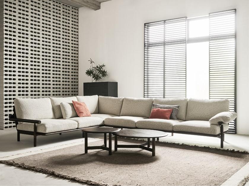 District Eight Низкий круглый журнальный столик из дуба Stilt M1007-c  - Вид №3