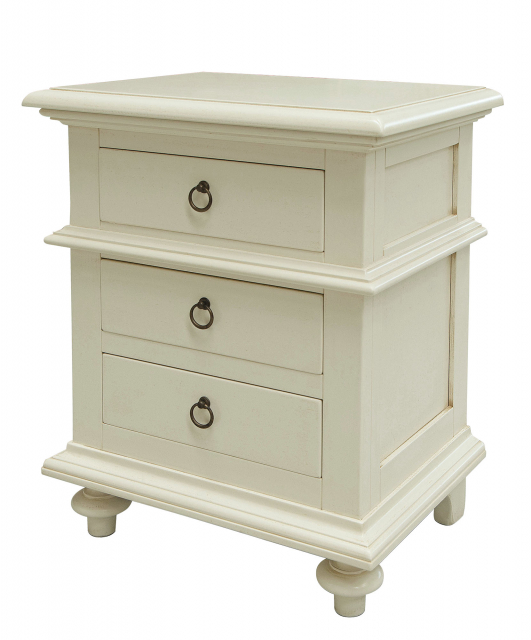 2821 Tifernoit Тумбочка с 3 ящиками, гладкая Zona Notte  - Вид №11