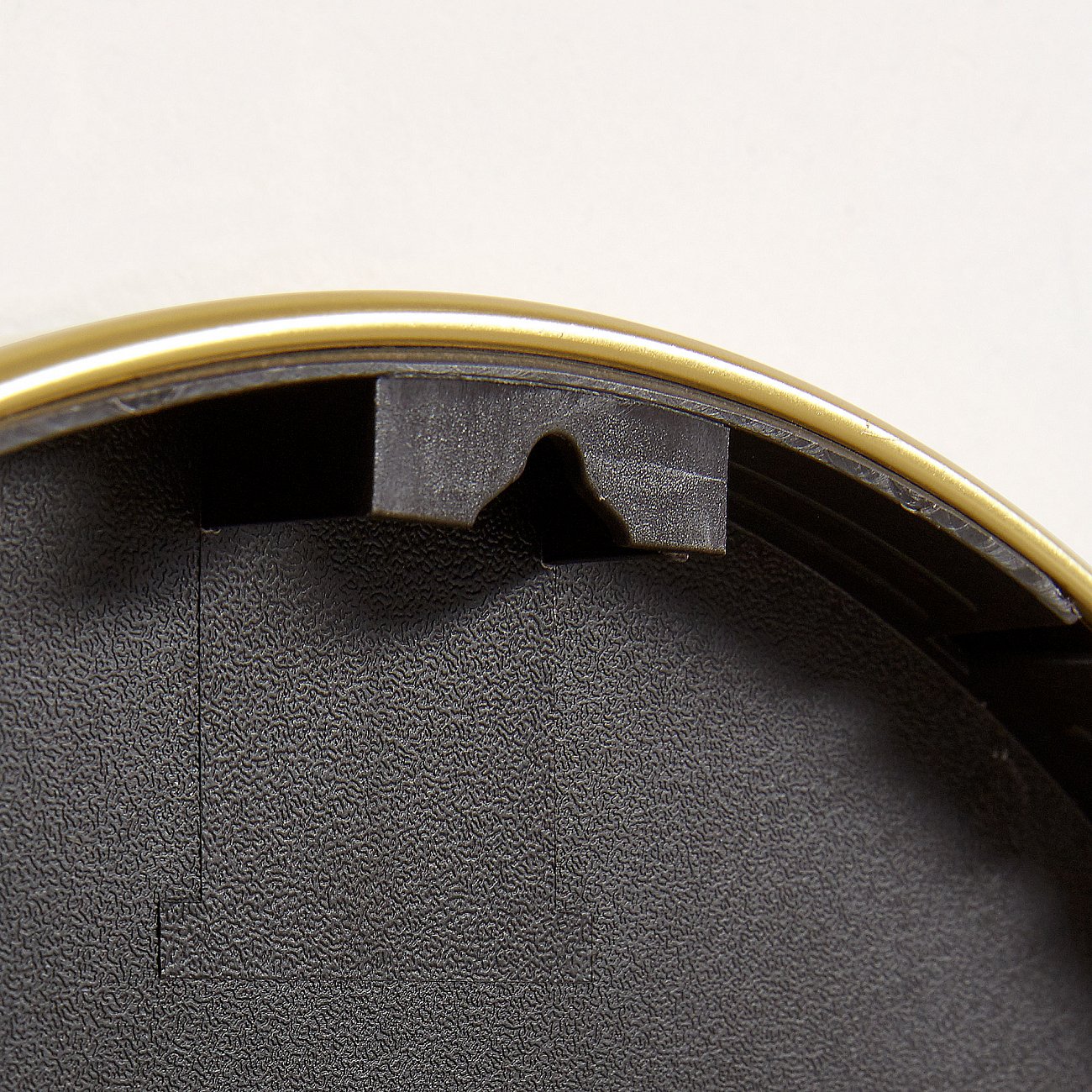 Часы настенные черные с золотом круглые Menthe от La Forma LA FORMA MENTHE 344273 Золото;черный  - Вид №2