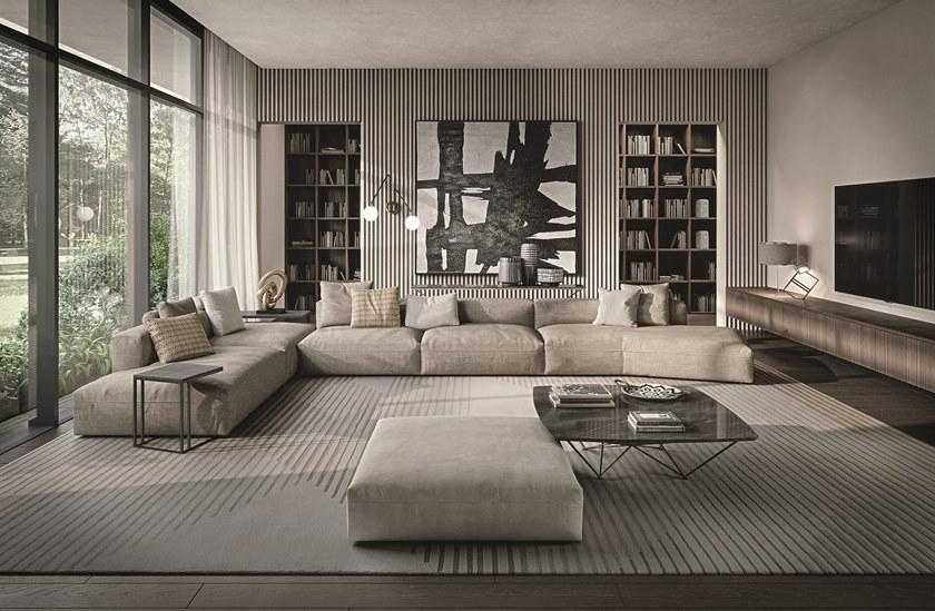 Frigerio Salotti Низкий квадратный журнальный столик из керамогранита Ray sun-id-1434151 - Вид №1