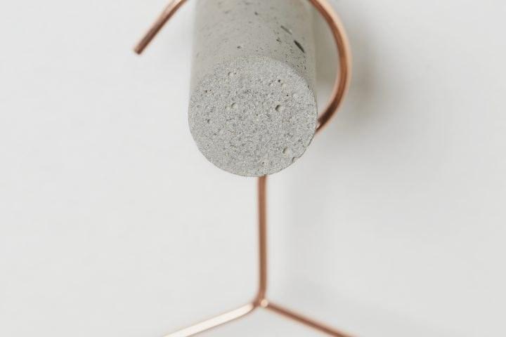 AtelierB Настенная вешалка из бетона sun-id-1403490 - Вид №2