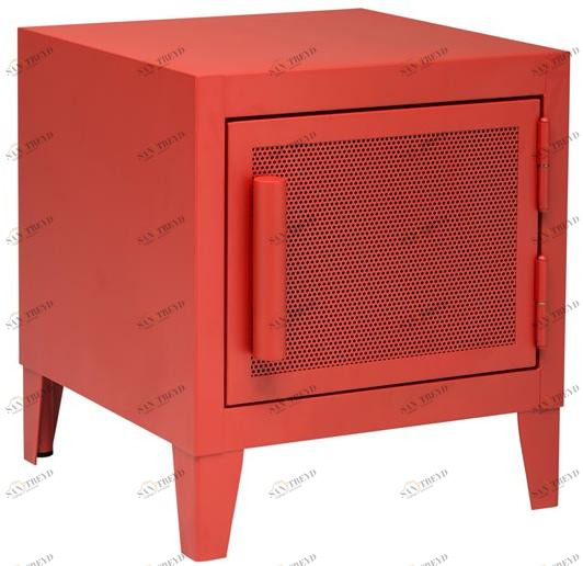 Tolix Тумбочка стальная квадратная Vestiaires perforés sun-id-1367614