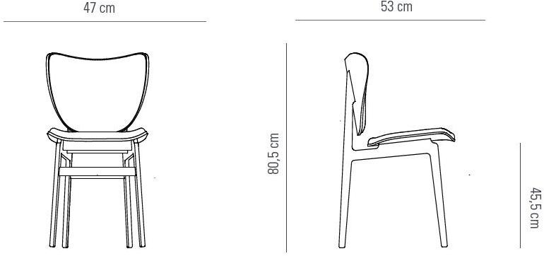 NORR11 Стул из мягкой ткани Elephant sun-id-1363297 - Вид №6