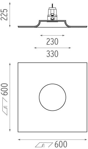 Flos Регулируемый встраиваемый алюминий Soft collection - in sun-id-1507348 - Вид №4