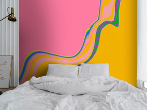 Обои с цифровой печатью с рисунком