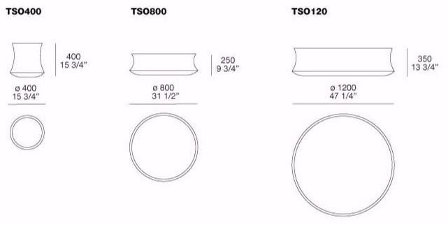 Poliform Низкий круглый журнальный столик для гостиной sun-id-1456245 - Вид №7