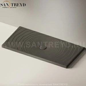 Flaminia WATER DROP Душевой поддон 140 см черный DR70.7006