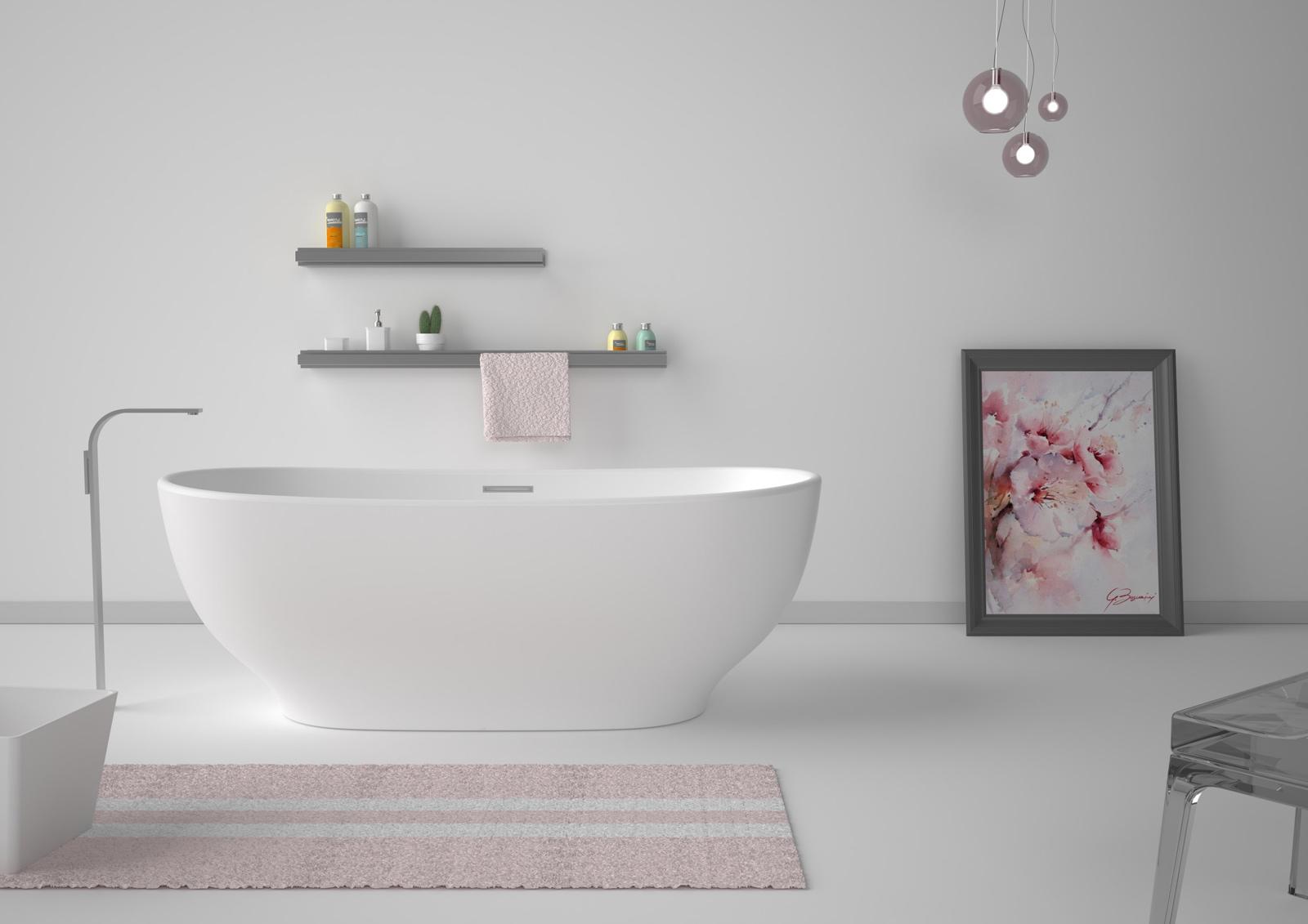 VAMO0 Акриловая ванна отдельностоящая GSG CERAMIC Moon - Вид №4