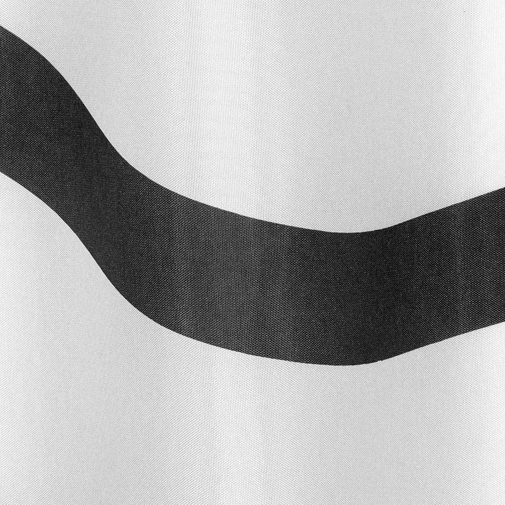 Штора для ванной Vidage Тиритака с люверсами 180x200 см полиэстер цвет белый STLM-2112557 - Вид №2