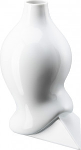 10640562 Rosenthal Ваза Rosenthal Сироп 28см, фарфор, белая, глянцевая (Седрик Раго) Фарфор