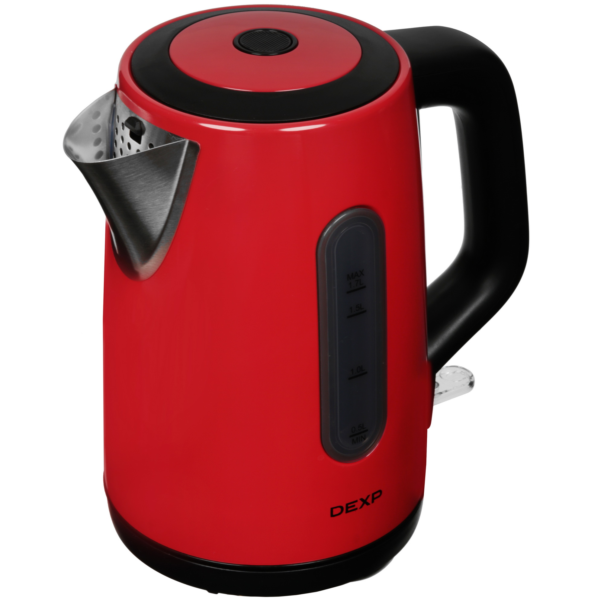 9157938 Электрочайник DEXP DEK-08MWB красный STDN-0015300 - Вид №2